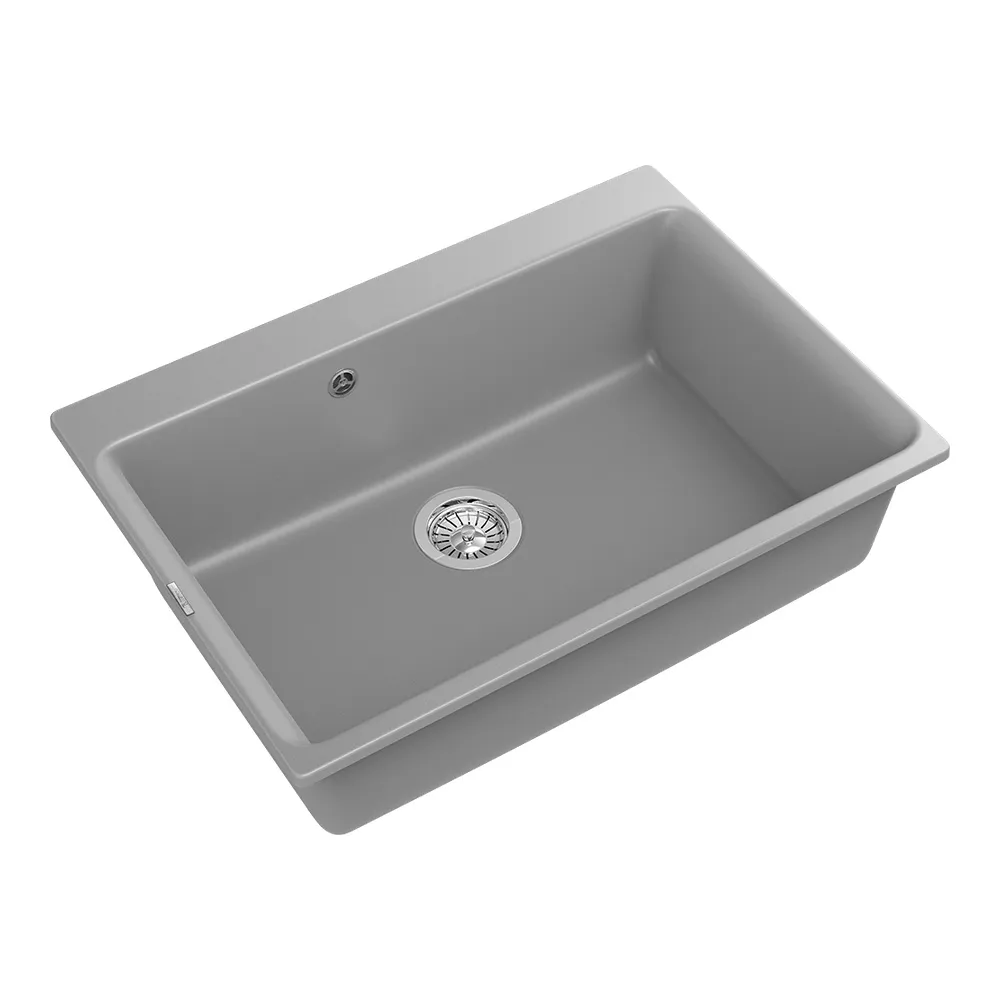 Кухонная мойка Rivelato AXEL Х-70, серый металлик