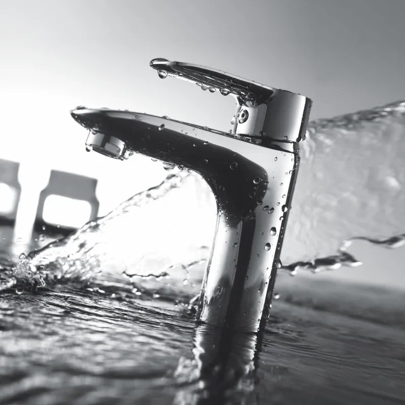 Смеситель для раковины Cron CN095 хром (CN10095)