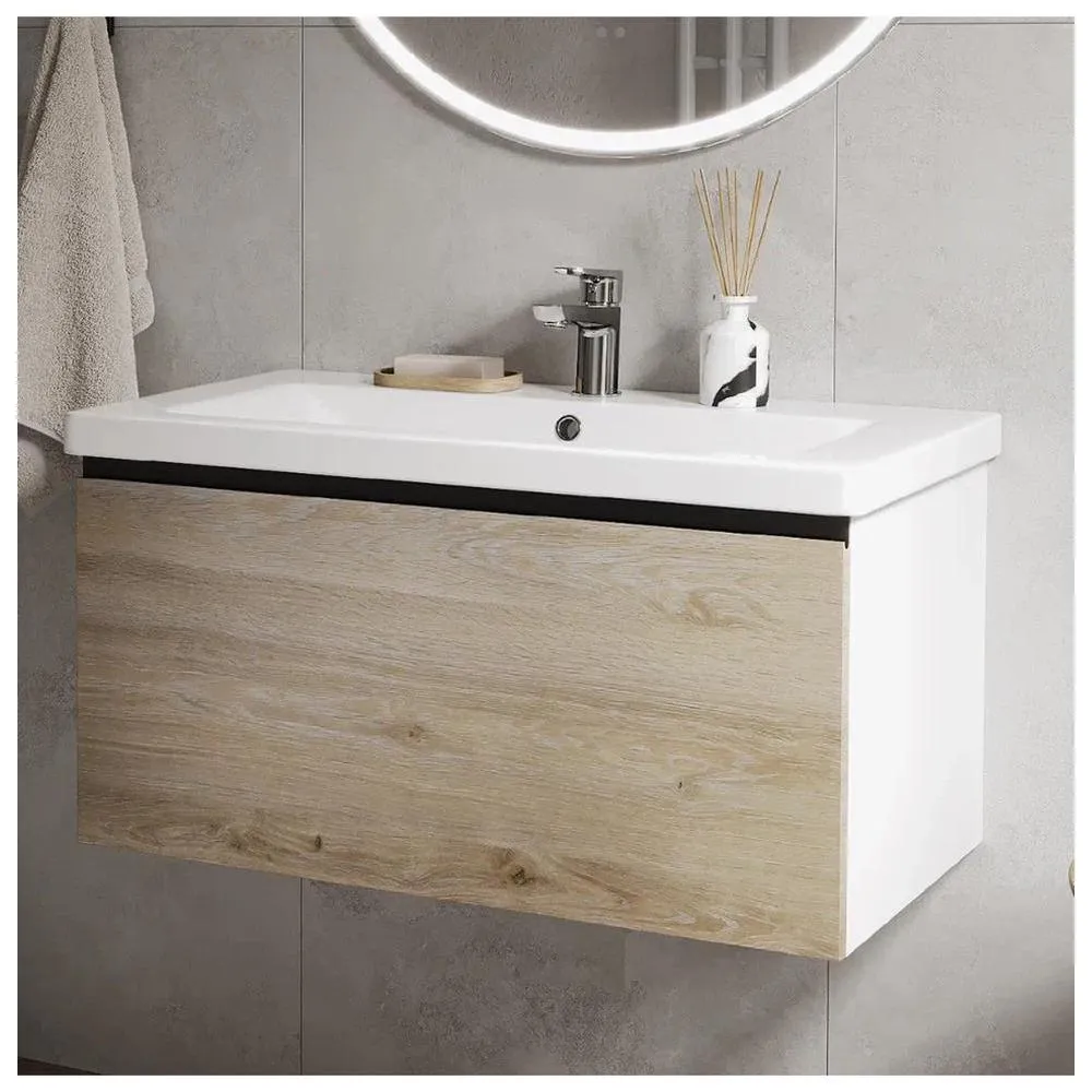 Тумба под раковину подвесная VIGO Cross 405, 80 см