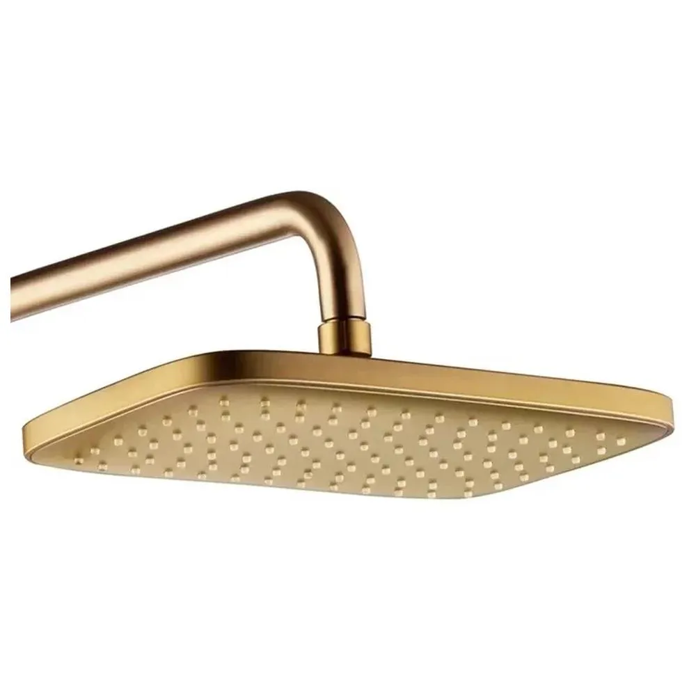 Душевая система с термостатом Grocenberg GB7038MG, матовое золото