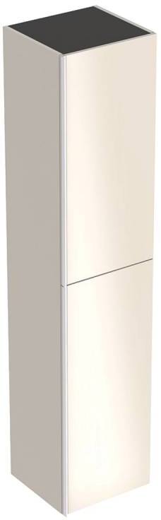 Шкаф пенал Geberit Acanto 380x1730x360 мм, песчаное стекло (500.619.JL.2)