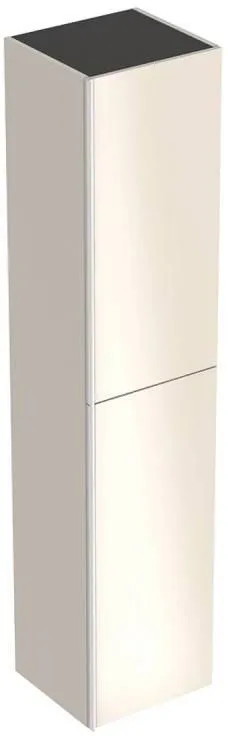 Шкаф пенал Geberit Acanto 380x1730x360 мм, песчаное стекло (500.619.JL.2)