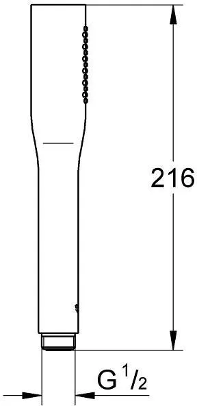 Душ ручной Grohe Euphoria Cosmopolitan Stick 27367000 хром