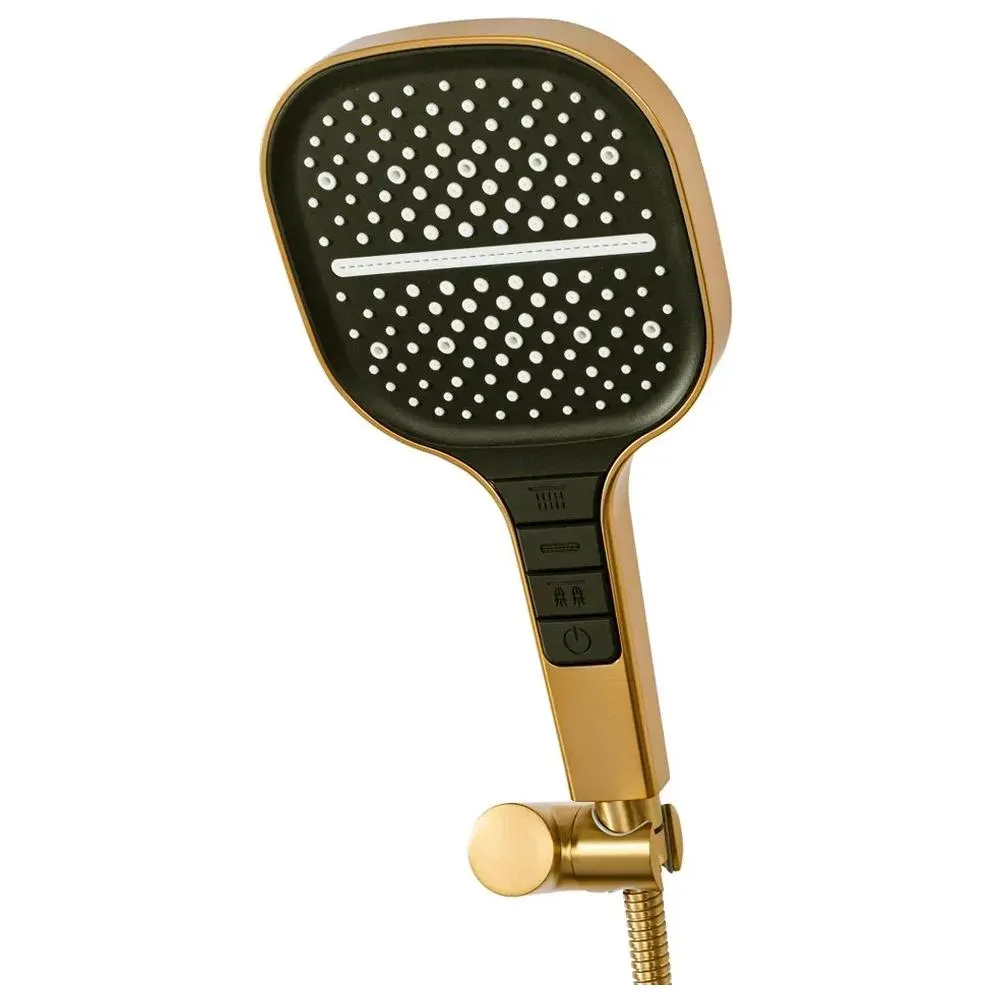Душевая система встраиваемая Hansberge H6095MG, матовое золото