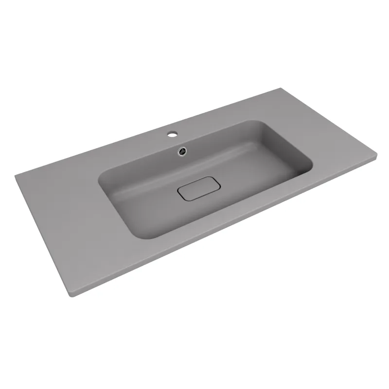 Раковина Florentina Палермо 100 см 10.230.01000.307, серый шёлк