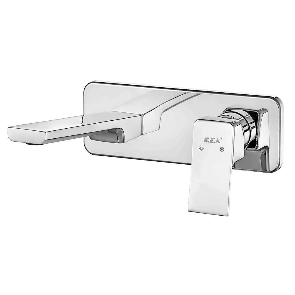 102167605EX-K + 102166601EX TIERA смеситель для раковины настенный (внешняя часть) + скрытая часть