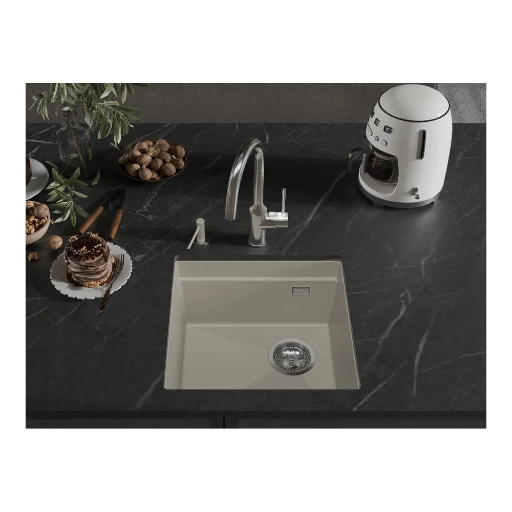Кухонная мойка Rivelato LINO LN-454-R, топаз