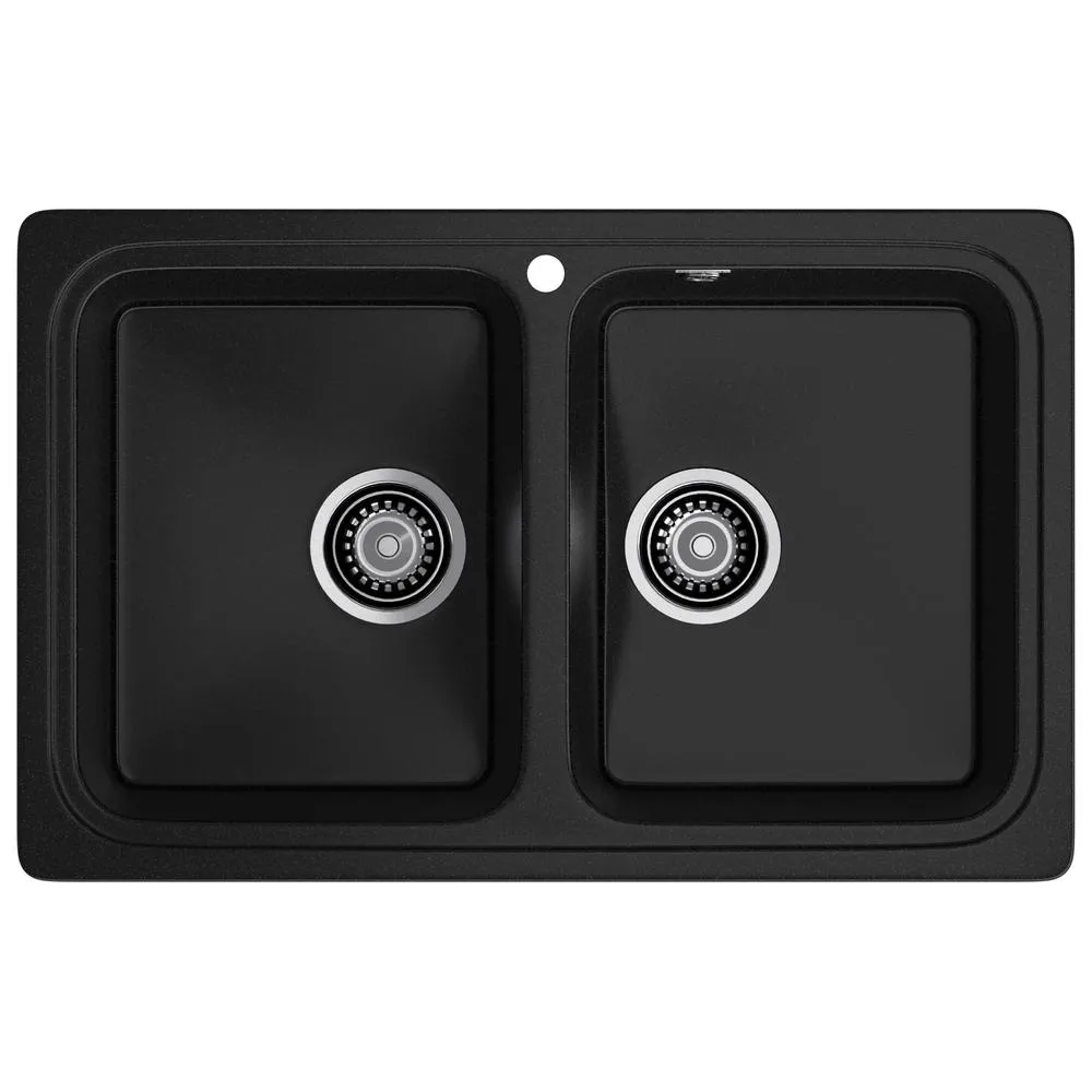 Кухонная мойка GranFest STANDART 780K, черный