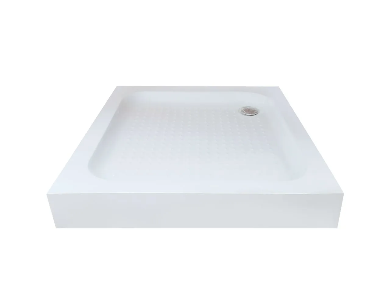 Душевой поддон OLIVE'S квадратный, с сифоном, 900*900*125 мм, белый (P-90125S-WH)