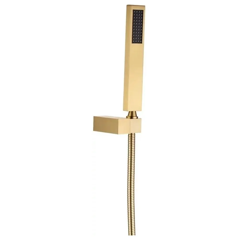 Душевая система встраиваемая (без излива) Grocenberg GB5089MG-4, матовое золото