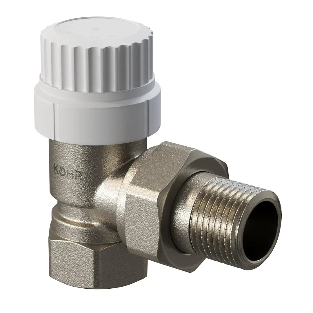 Вентиль термостатический Kohr 1/2" угловой (KTC 0012NK)
