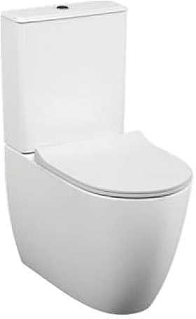 Унитаз напольный Vitra Sento Rim-Ex (9830B003-7203) с микролифтом