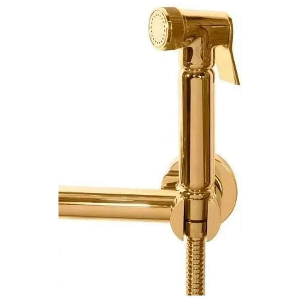 Гигиенический душ со смесителем Grocenberg GB103NGO, золото