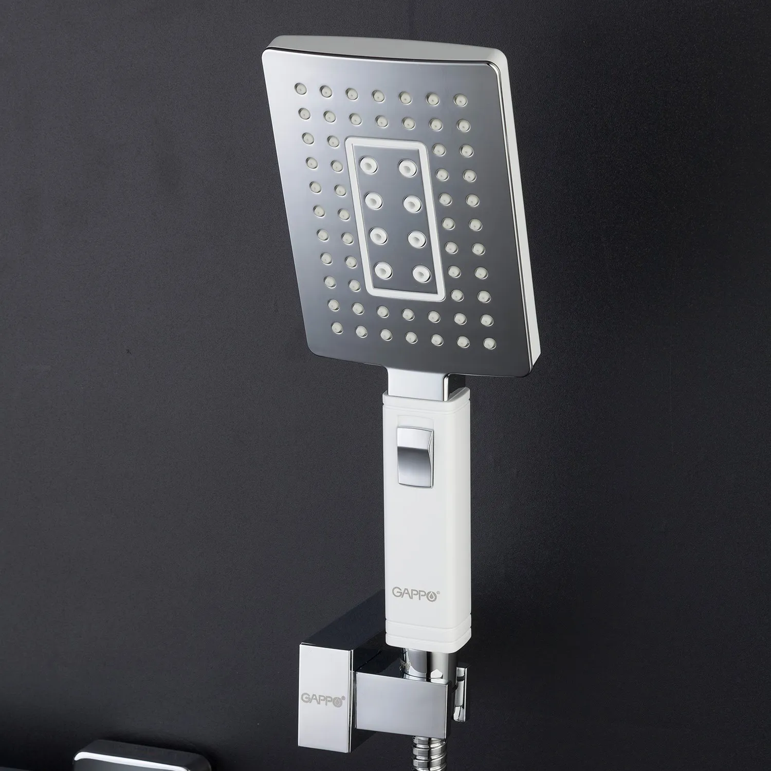 Смеситель для ванны GAPPO G3207-8, белый