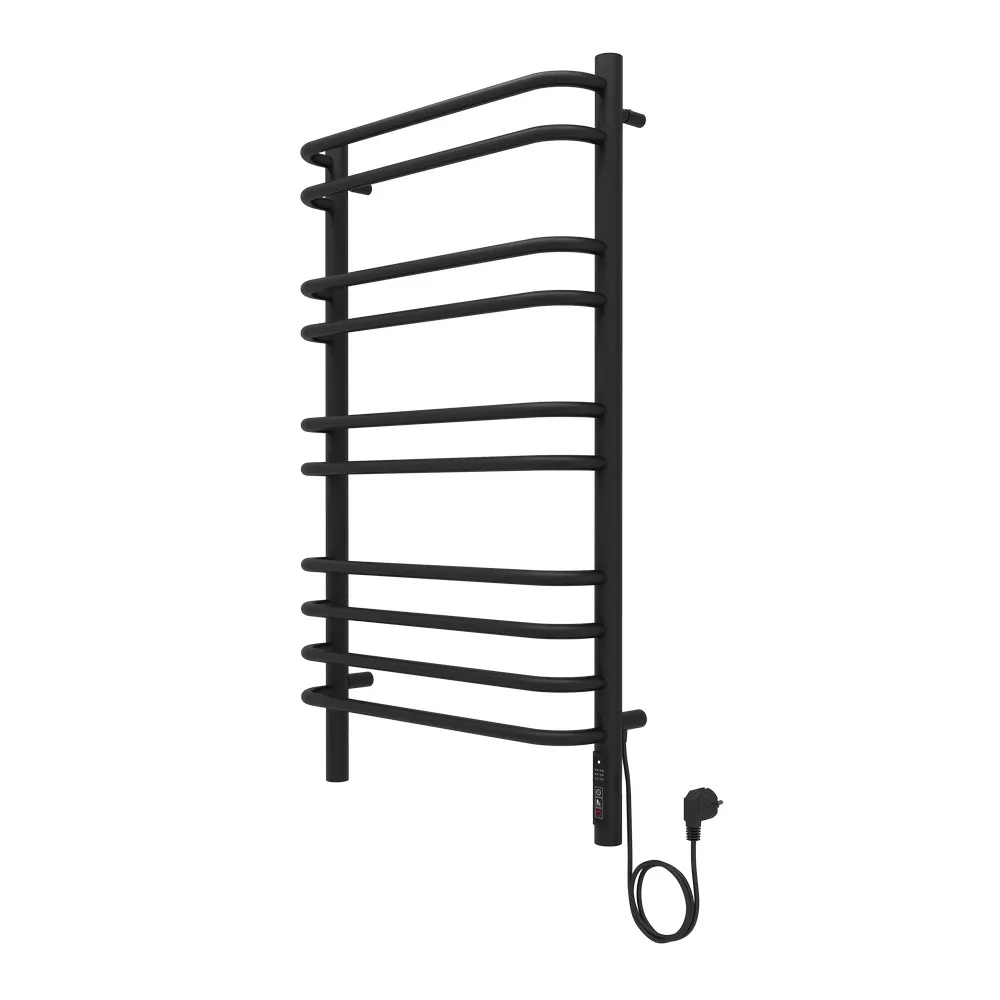 Полотенцесушитель электрический Aquatek Пандора П10 500х900, quick touch, черный муар