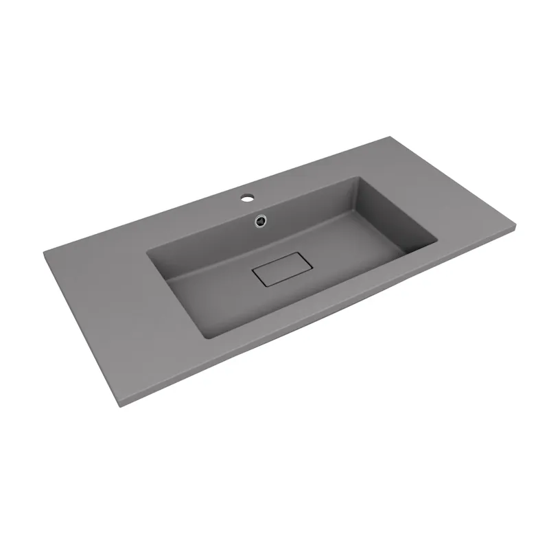 Раковина Florentina Персона 100 см 10.240.01000.307, серый шёлк