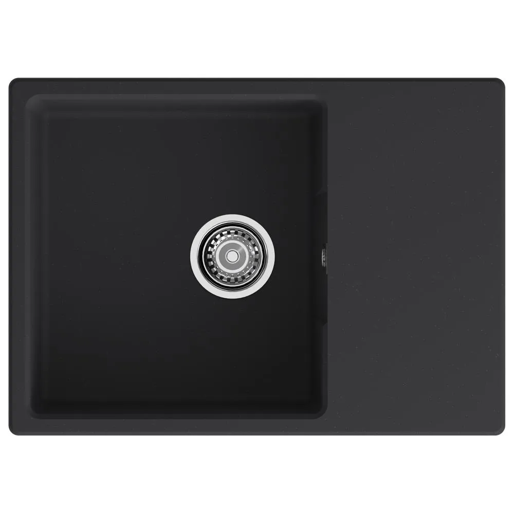 Кухонная мойка GranFest URBAN 668L, черный