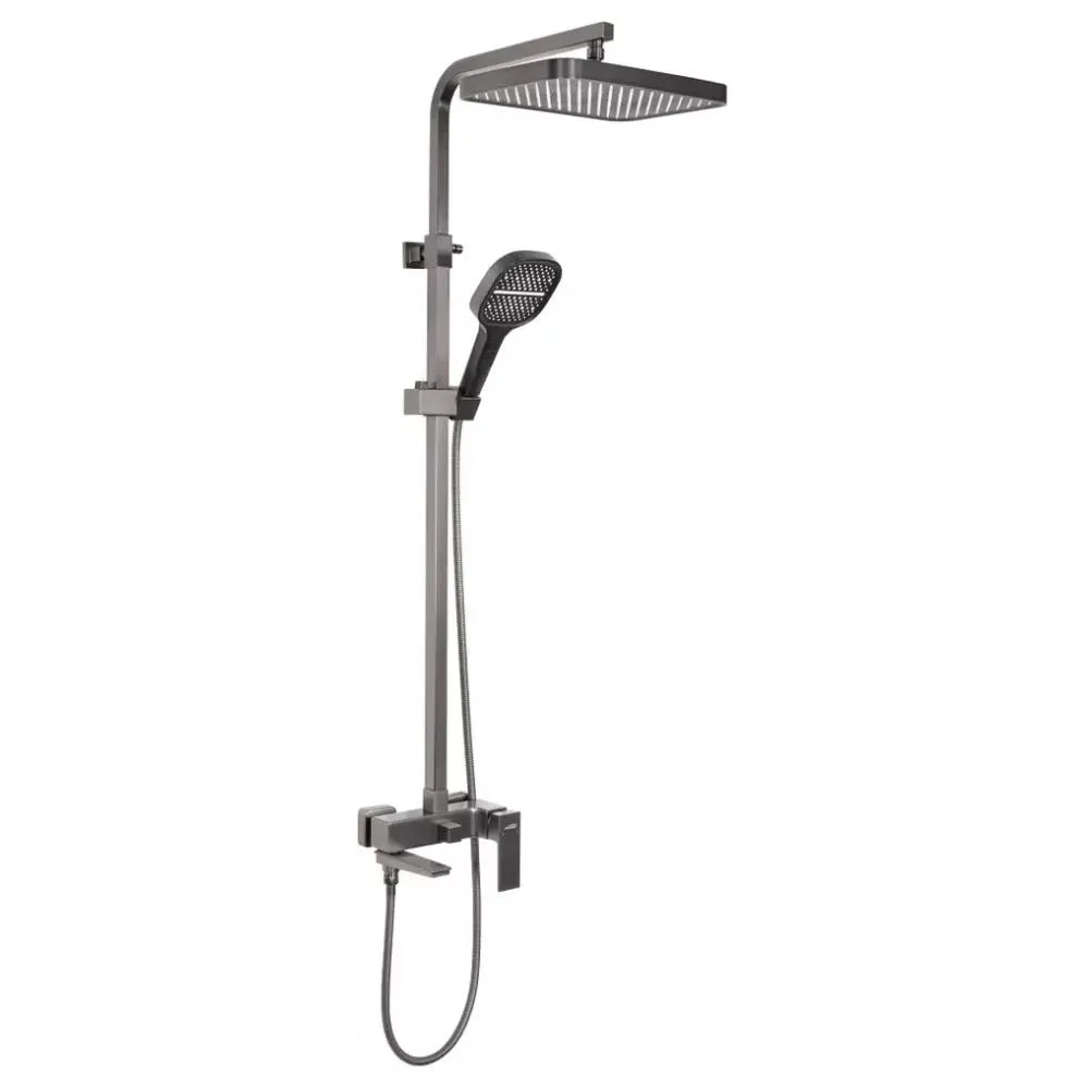 Душевая система Hansberge H5070BG, графит