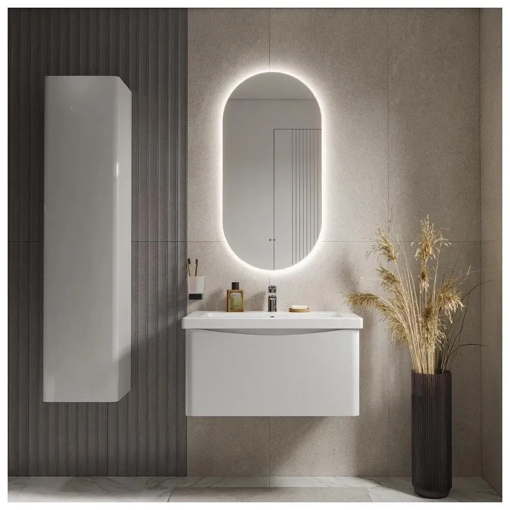 Тумба с раковиной подвесная VIGO Glem  337-com, 80 см