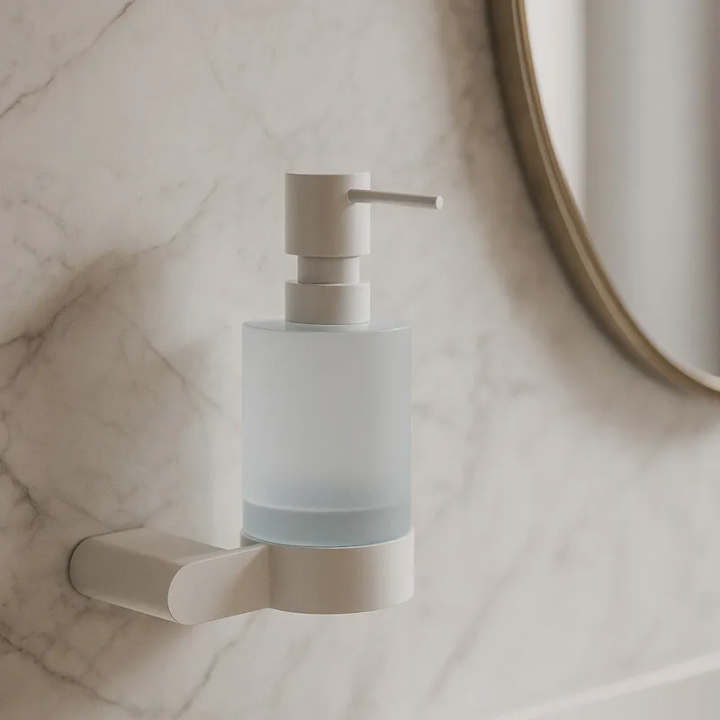 Дозатор жидкого мыла Knotlor LD102WY, белый