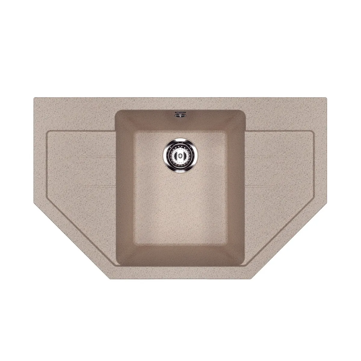 Кухонная мойка Ulgran U-609-302, песочный