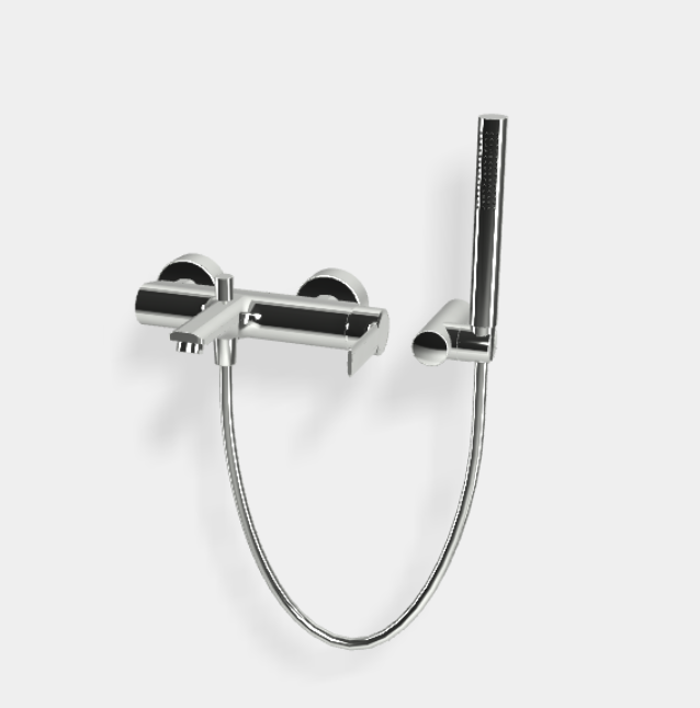 Смеситель для ванны и душа Fima Carlo Frattini Mast, хром (F3134CR)