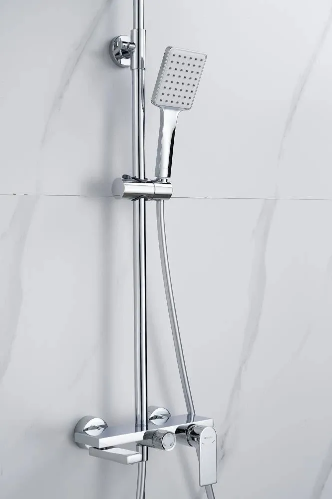 Душевая система Knotlor KN-72, хром