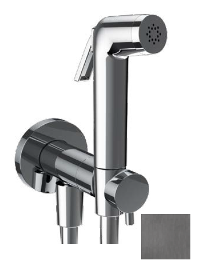 Гигиенический душ Almar Shut Off, Gun Metal Brushed PVD (E136009.GM)