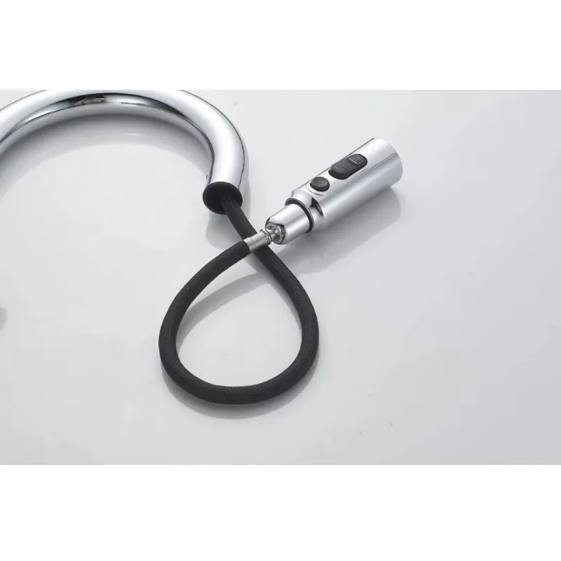 Смеситель для кухни с индикатором температуры Knotlor KN-100, хром