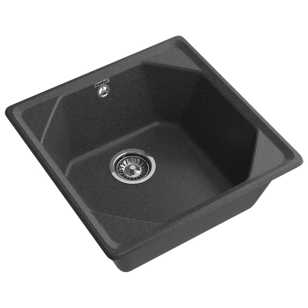 Кухонная мойка GranFest UNIQUE 500, графит
