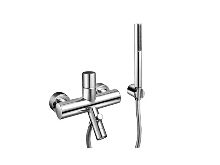 Смеситель для ванны и душа Fantini Nostromo, черный матовый (50 13 1615)