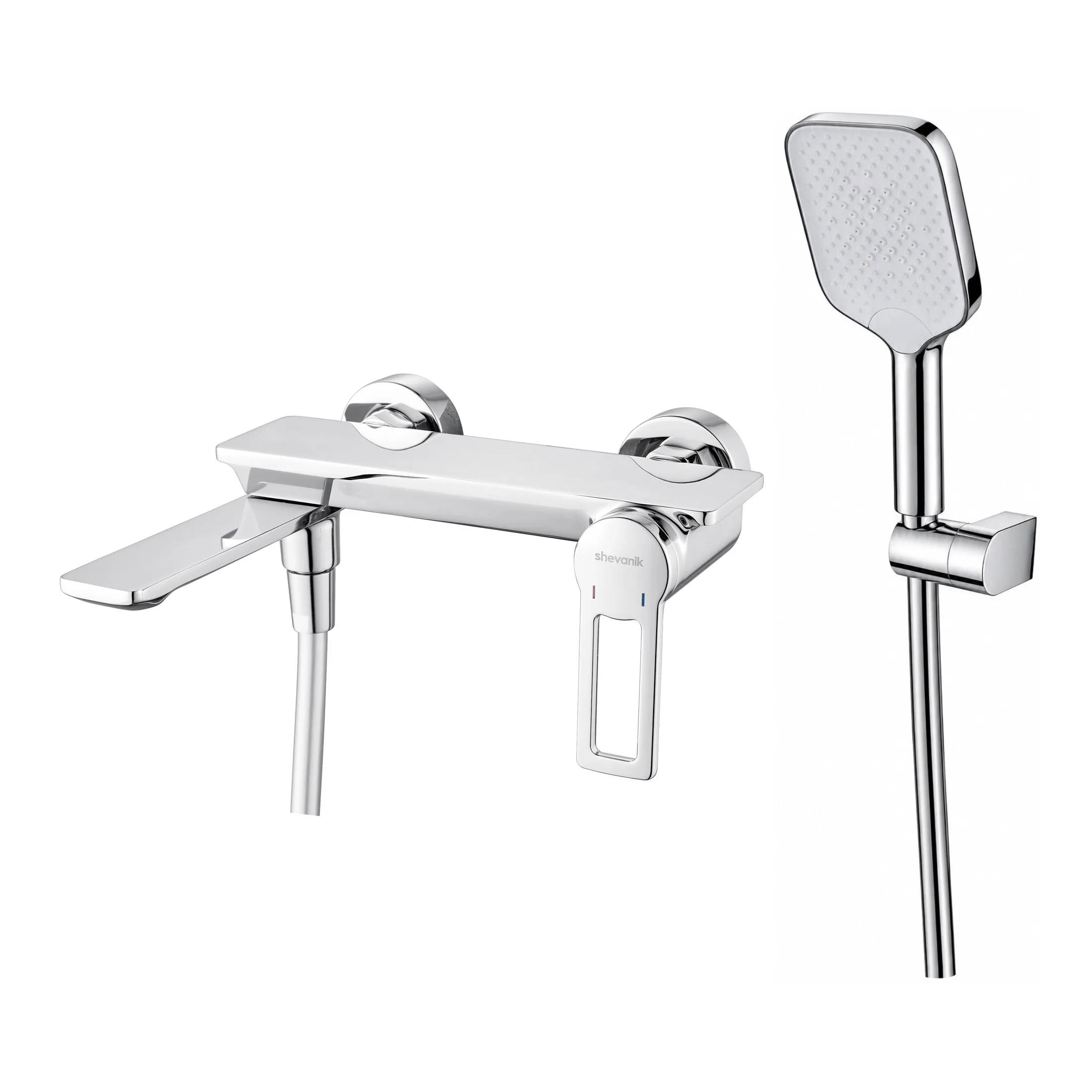 Смеситель для ванны Shevanik S4852, хром