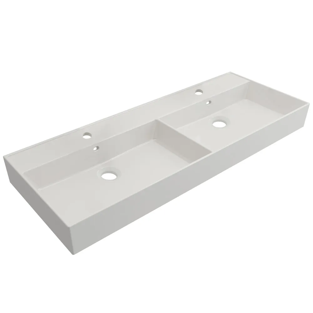 Керамическая раковина Cezares Molveno 46 1200х465х145 (CZR-MIL-120-2-LVB)