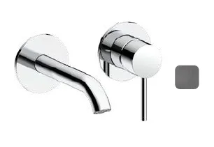 Смеситель для раковины Almar Gun Metal Brushed PVD (E210053.GM)