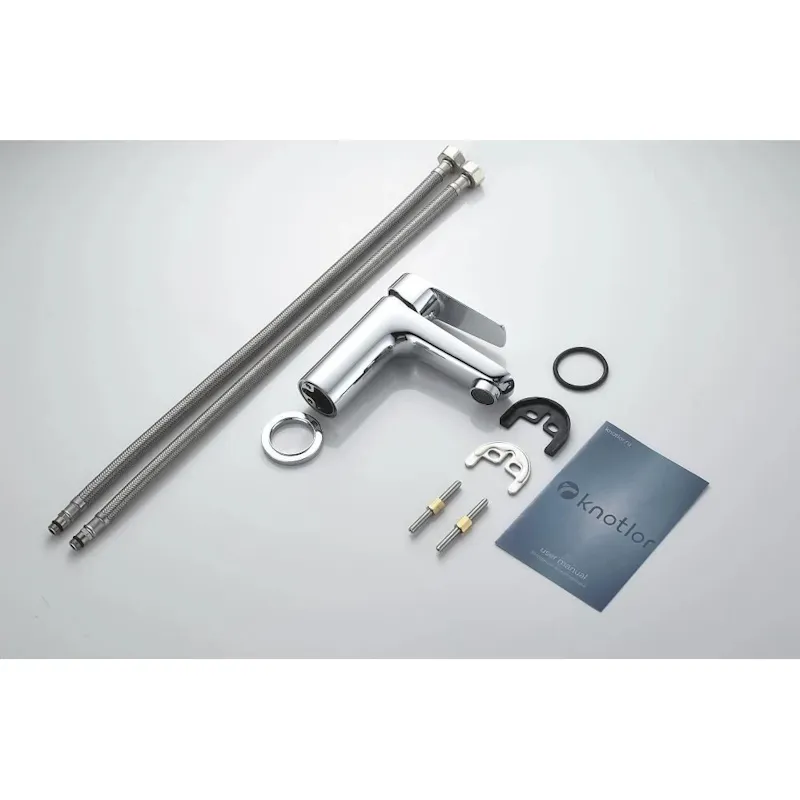 Cмеситель для раковины Knotlor KN-10, хром