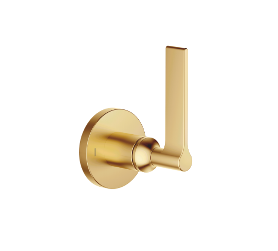 Переключатель Dornbracht VAIA, переключающий (дивертор), на два положения, Латунь сатинированная (золото 23кт) (36.200.819.28)