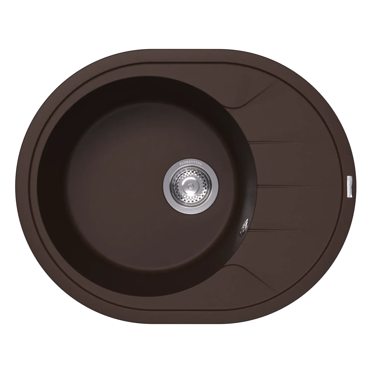Мойка Florentina "Родос" 620, брауни (20.245.B0620.206)