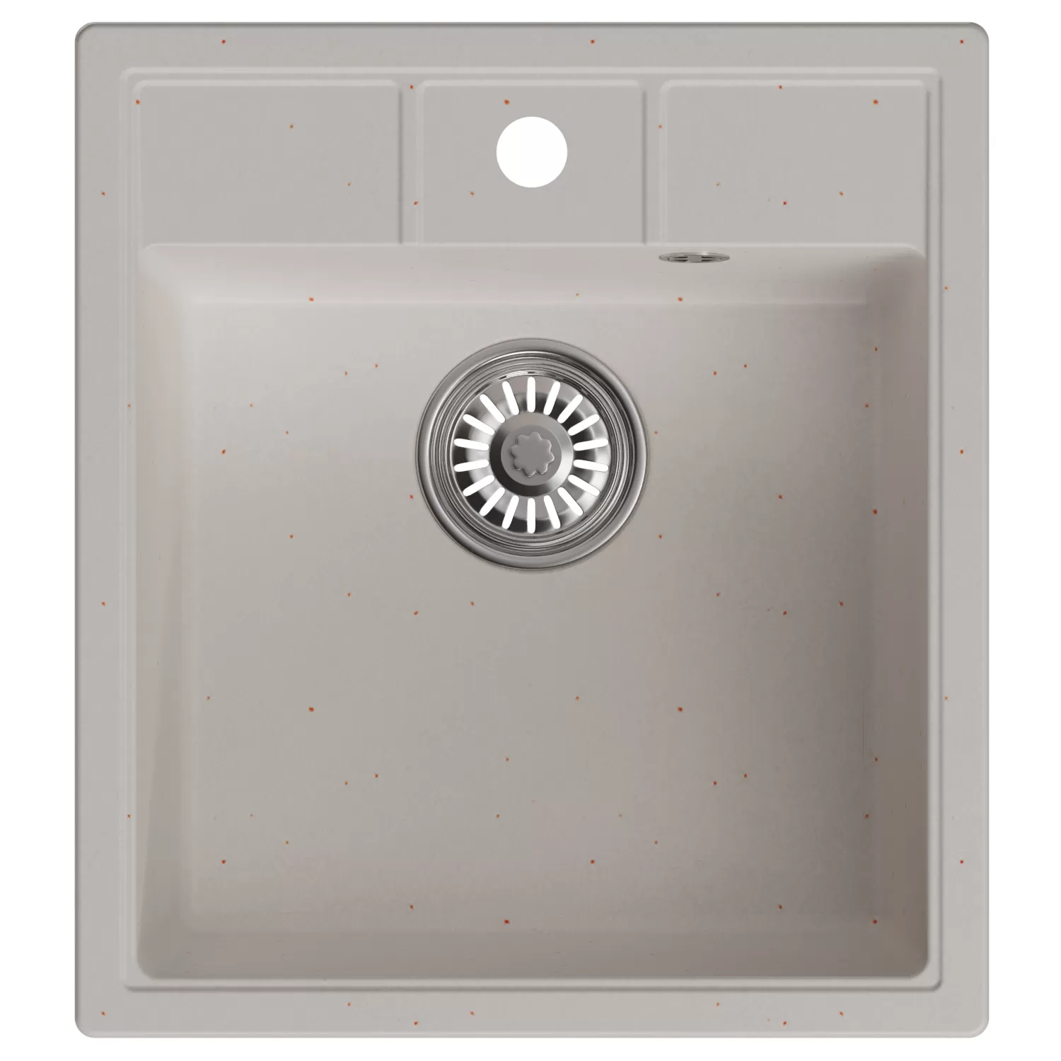 Мойка MIXLINE ML-GM28 белая (331)  450*500*190мм NEW (552181)