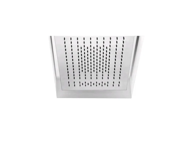 Верхний душ Fantini Acquafit 504х354х102, блестящая натуральная сталь (79 38 K022)