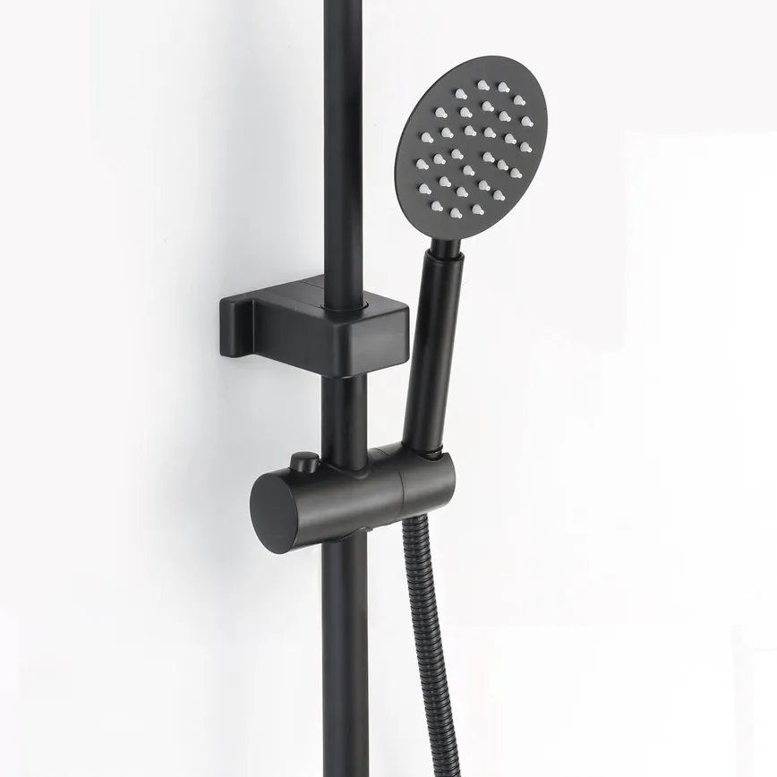 Душевая система D-Lin D10A20, черный