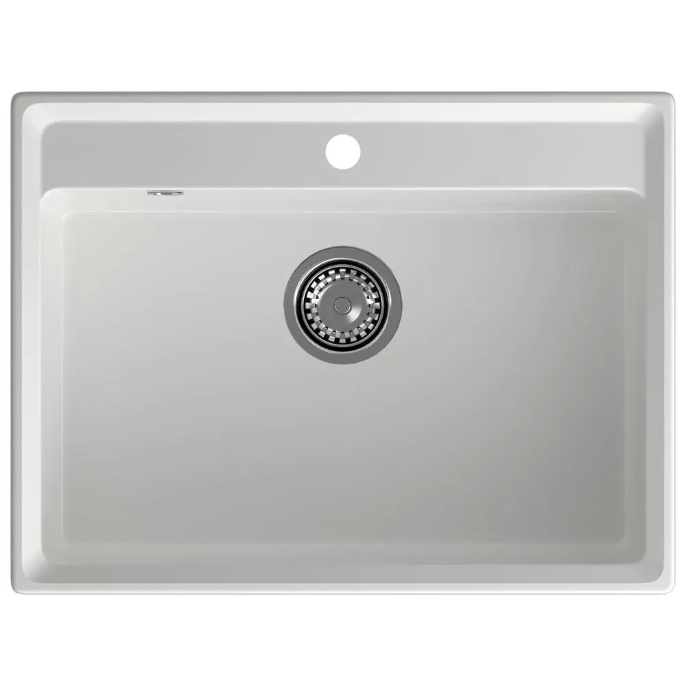 Кухонная мойка GranFest LEVEL 660, иней
