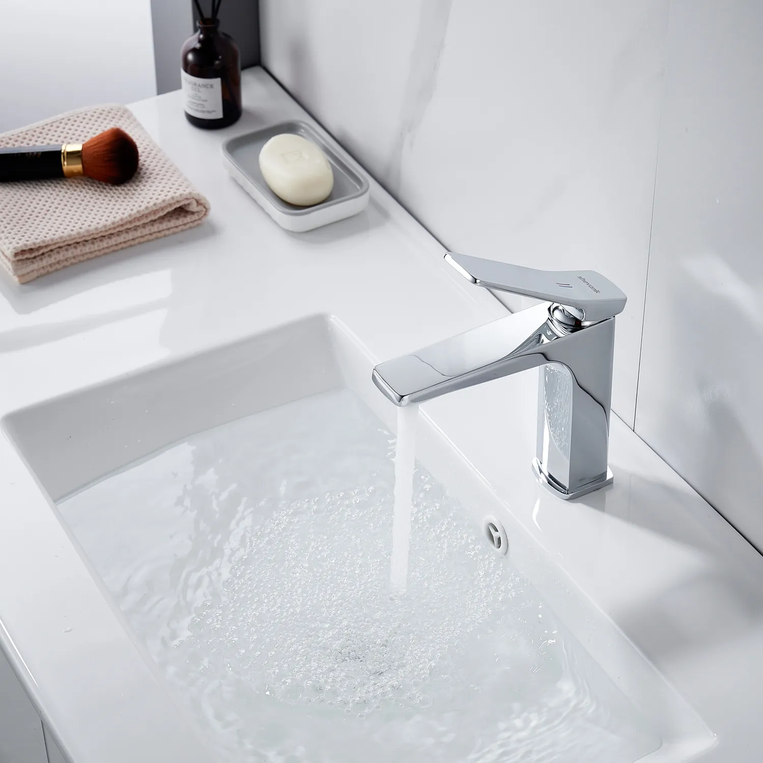 Смеситель для раковины Shevanik S4601, хром