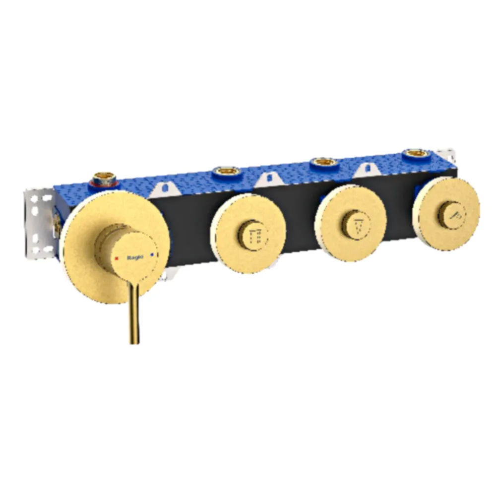 Смеситель для душа Raglo R20.273.03, золотой сатин