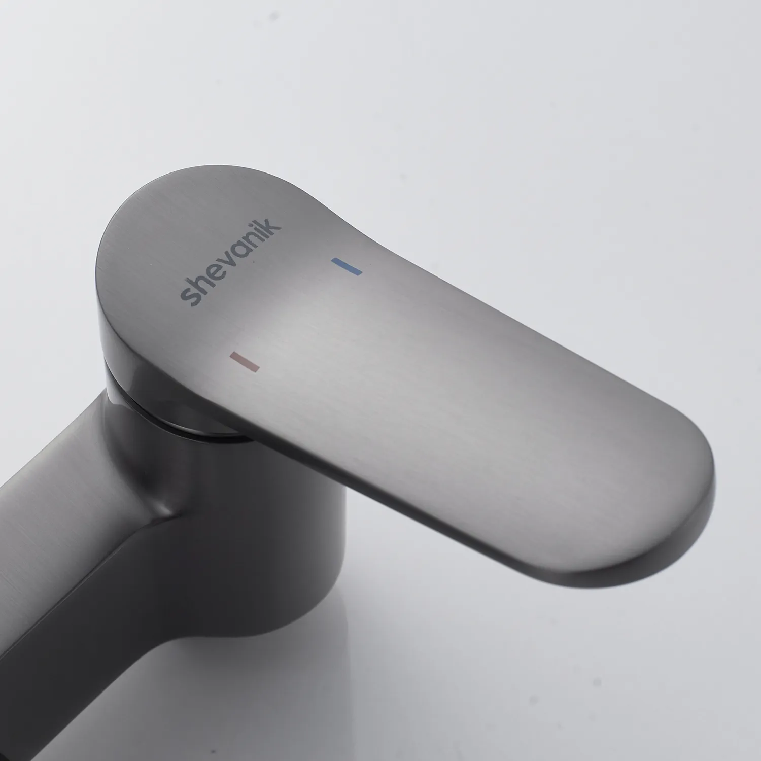 Душевая система Shevanik S4336T, оружейная сталь