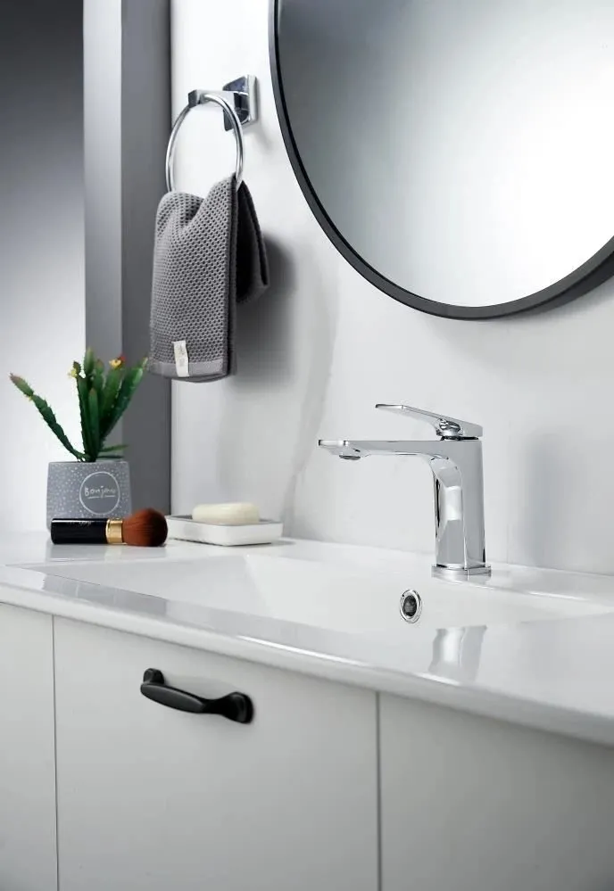 Cмеситель для раковины Knotlor KN-70, хром