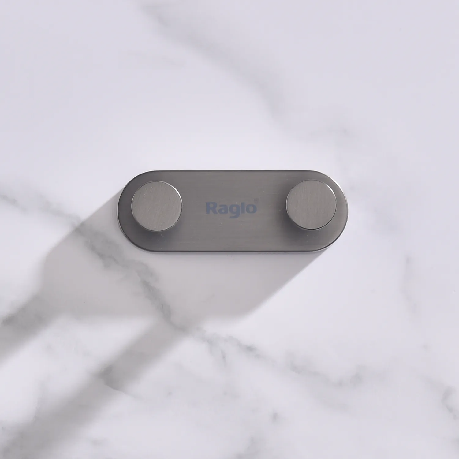 Крючок для полотенец Raglo R300.052.09 двойной,графит