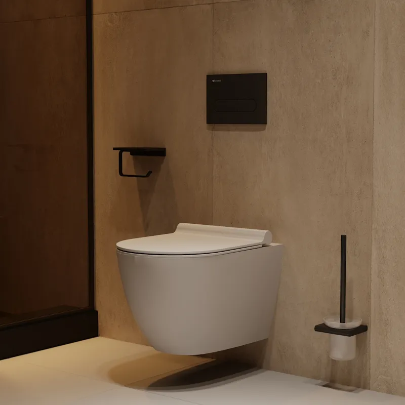 Унитаз подвесной торнадо Knotlor WC49WG, белый