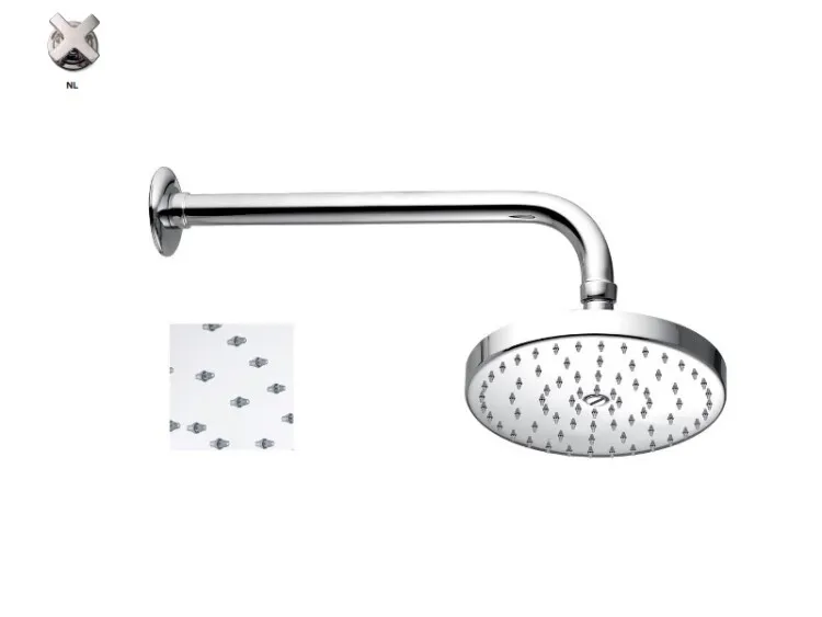 Верхний душ Nicolazzi Doccia, шгв 300х300х30, Polished Nichel (5704 NL 30)