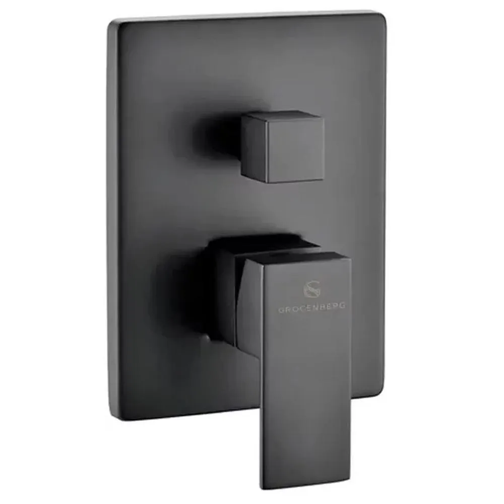 Душевая система встраиваемая Grocenberg GB5089BL-1, черный