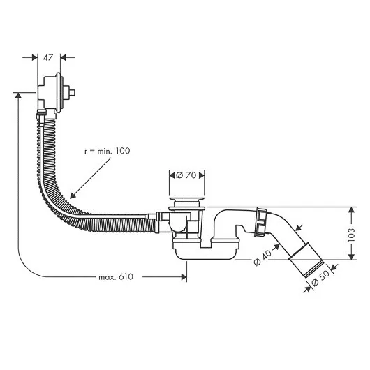 58185990S Set HG Flexaplus (58185990+58140180), полир.золото